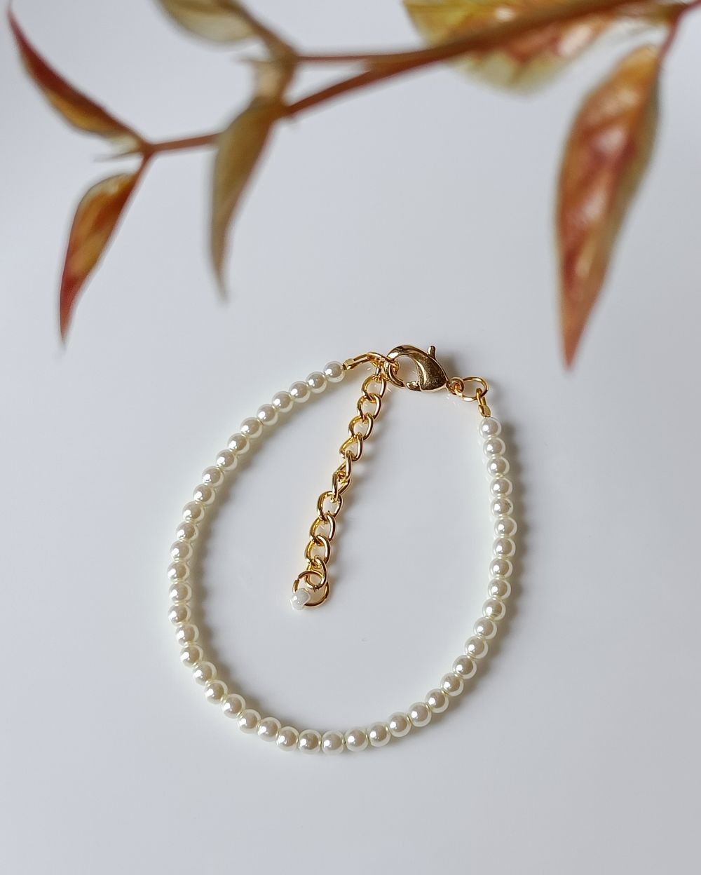 Minimal and chic pearl bracelets in India