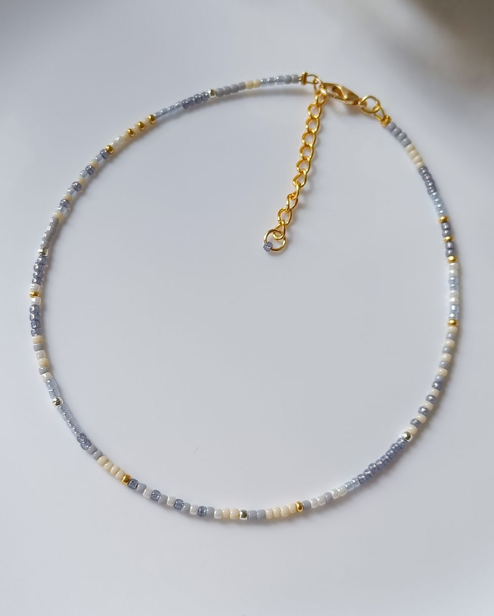 Dainty Bracelet/Necklace - Blue