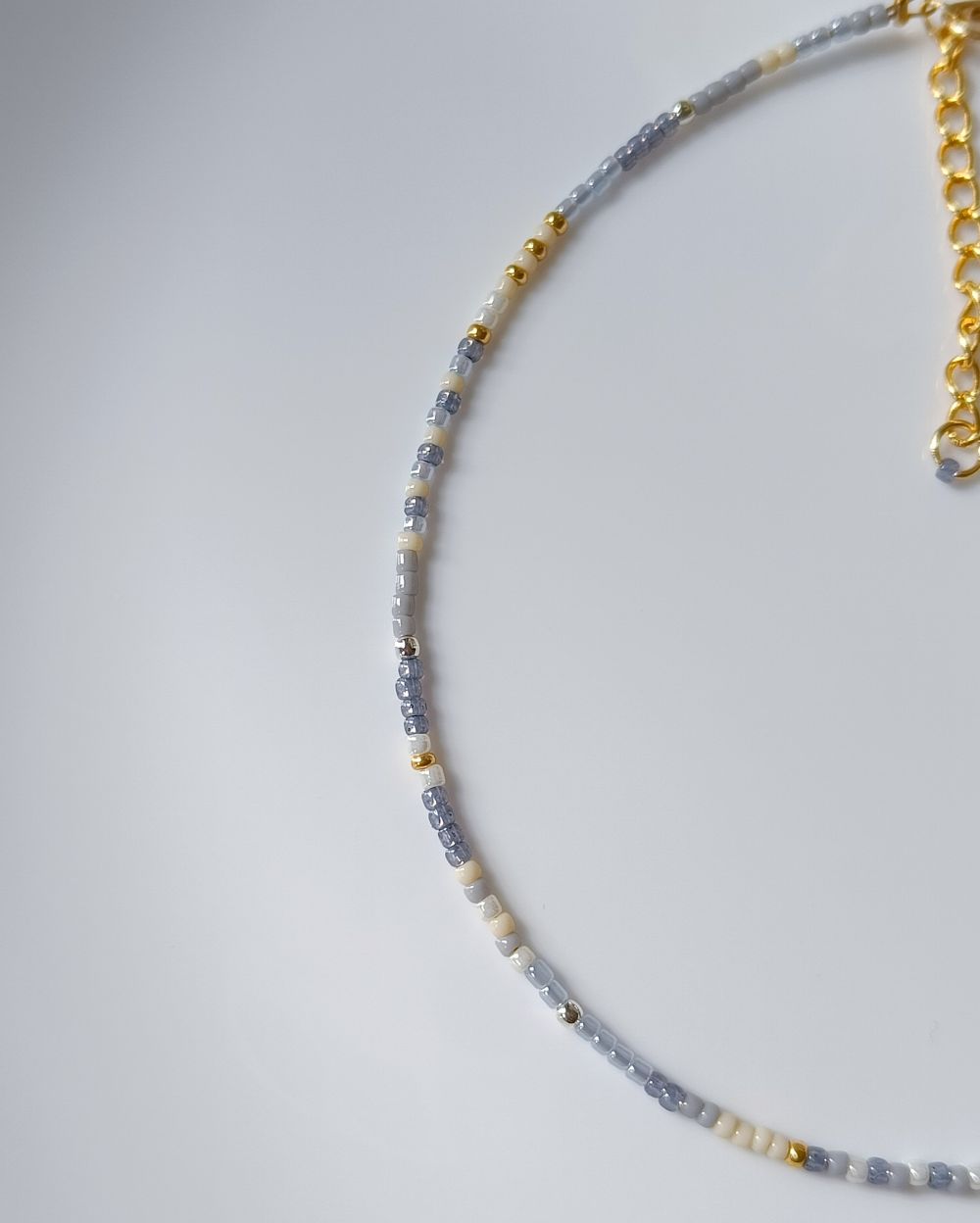 Dainty Bracelet/Necklace - Blue