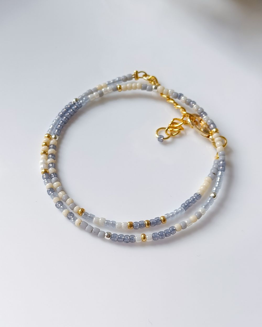 Dainty Bracelet/Necklace - Blue
