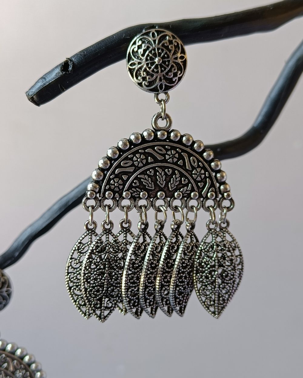Oxidised Leaf Danglers