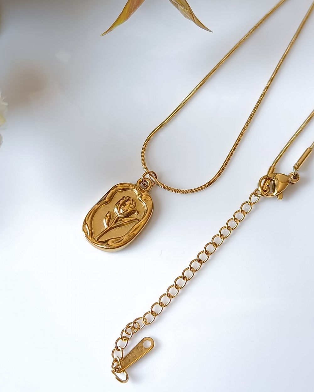 Tulip Locket - Stainless Steel