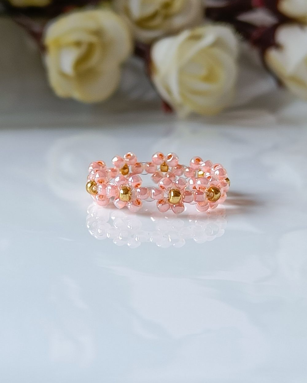 Pastel Flower Ring