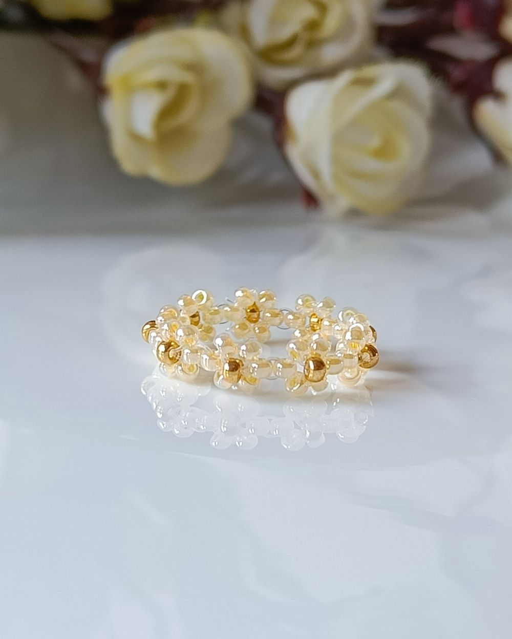 Pastel Flower Ring