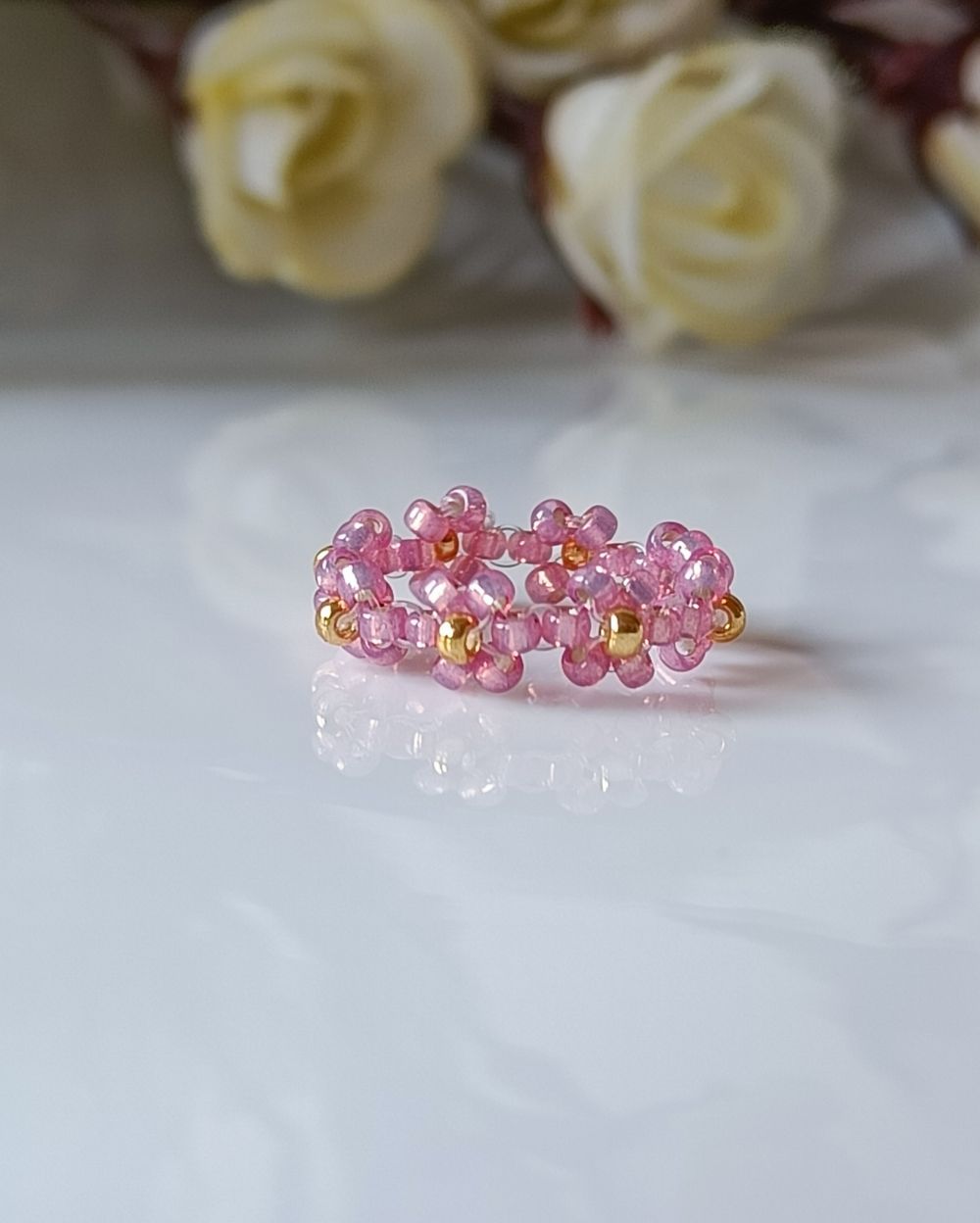 Pastel Flower Ring