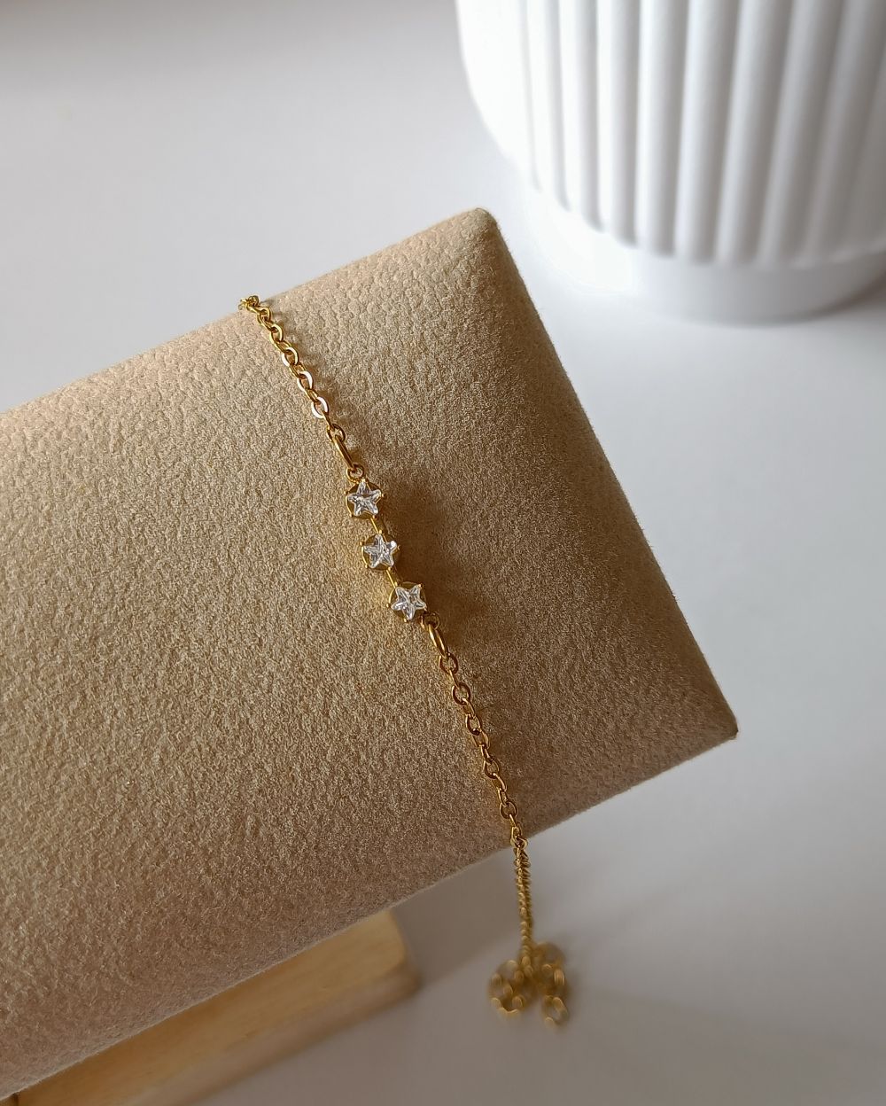 Dainty Zircon Bracelet - 18K PVD Plated Stainless Steel