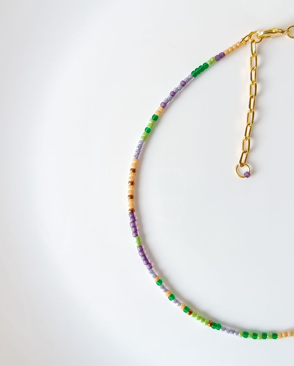 Dainty Bracelet/Necklace - Lavender