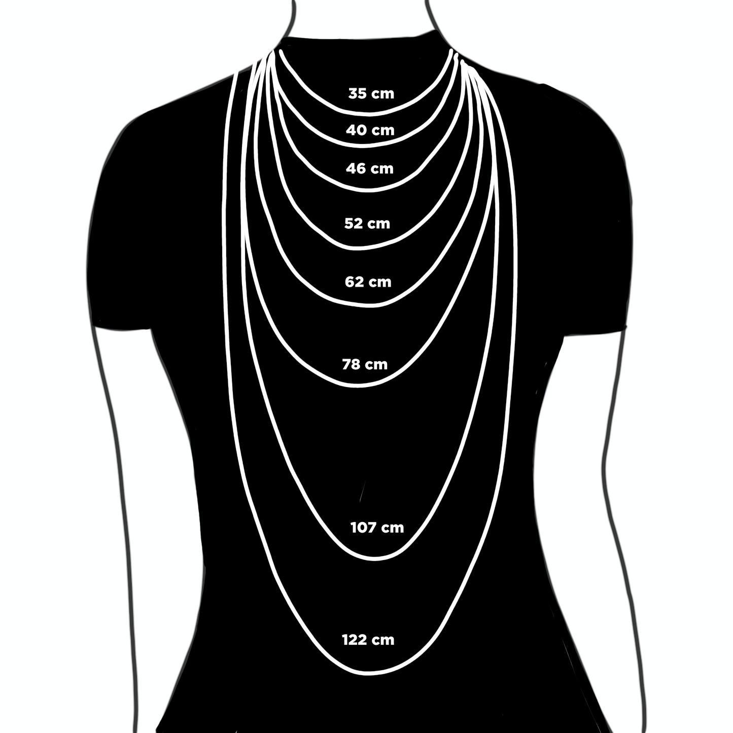 Dainty Bracelet/Necklace - Black