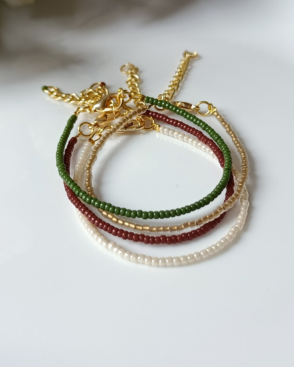 Autumn inspired Combo of 4 Bracelets
