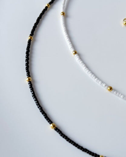 Minimal Beaded Necklace