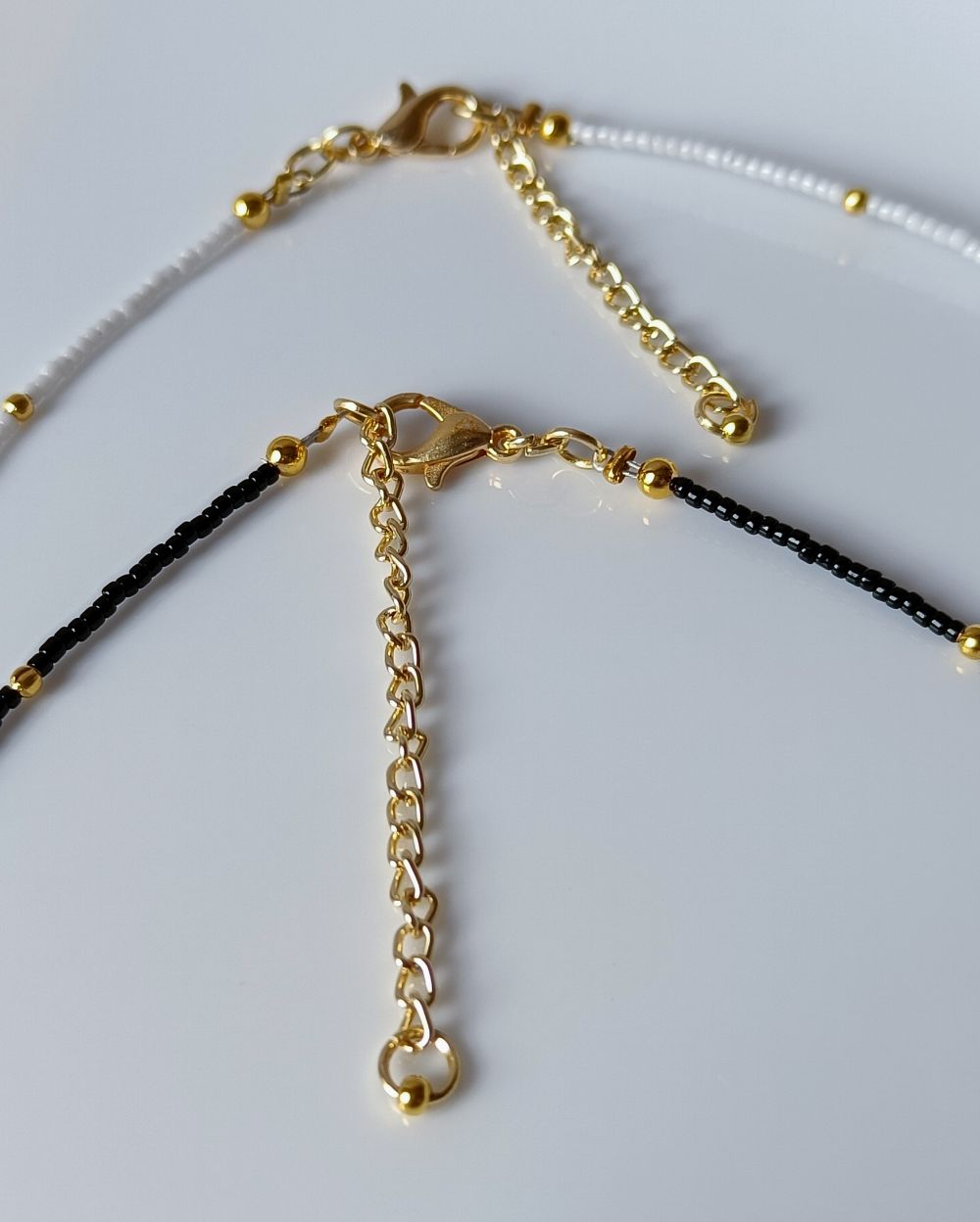 Minimal Beaded Necklace