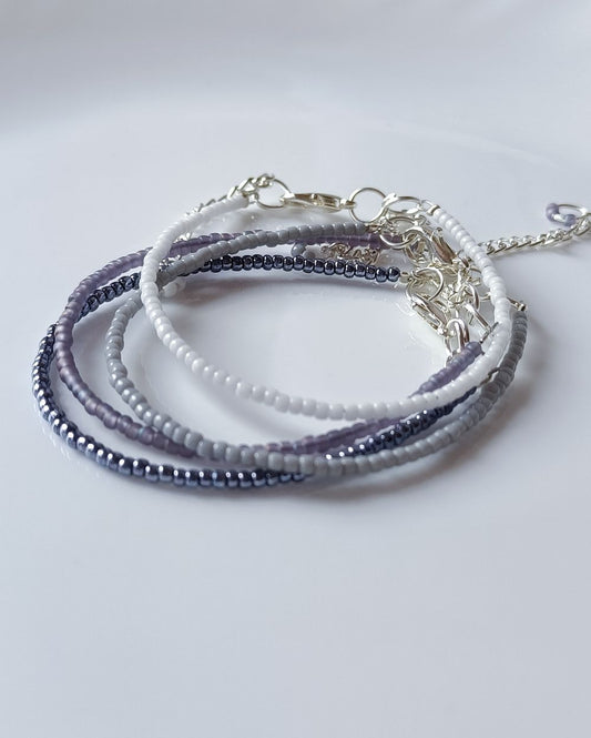 Winter inspired Combo of 4 Bracelets