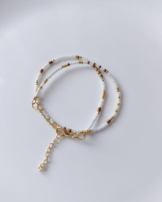 Wrap Bracelet - White