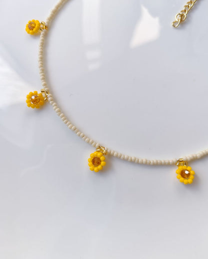 Sunflower Necklace