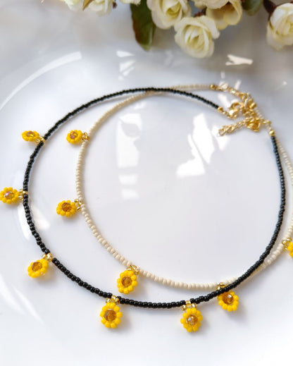 Sunflower Necklace