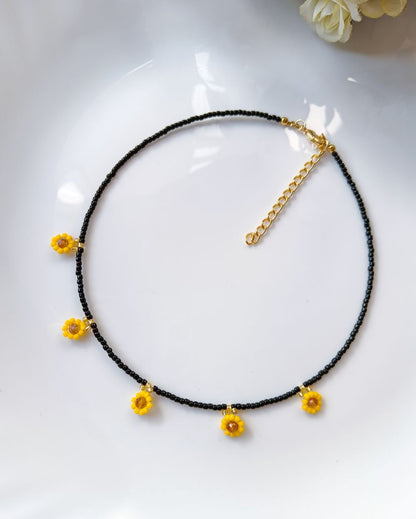 Sunflower Necklace