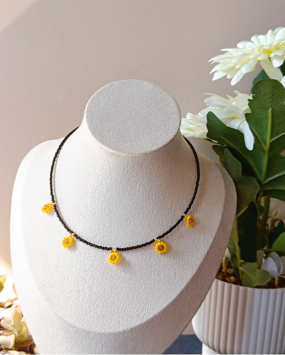 Sunflower Necklace