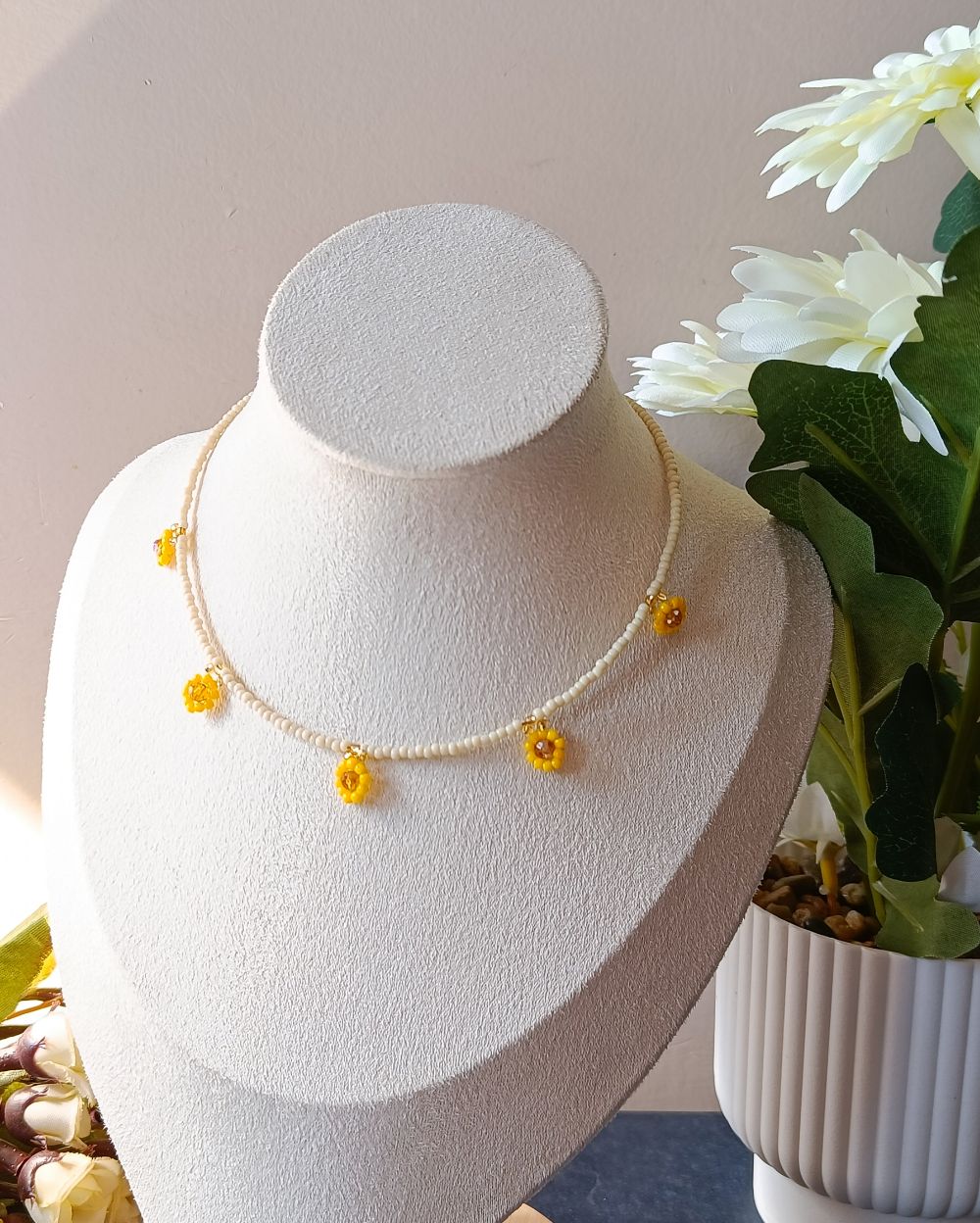 Sunflower Necklace