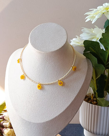 Sunflower Necklace