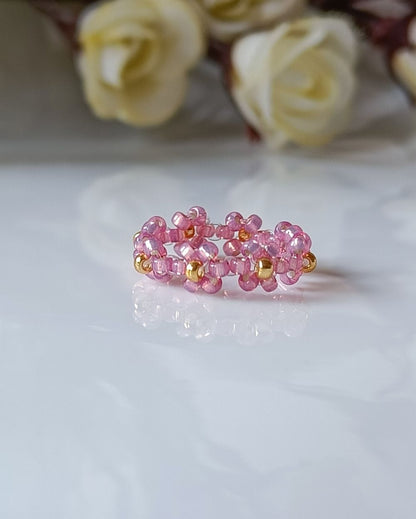 Pastel Flower Ring