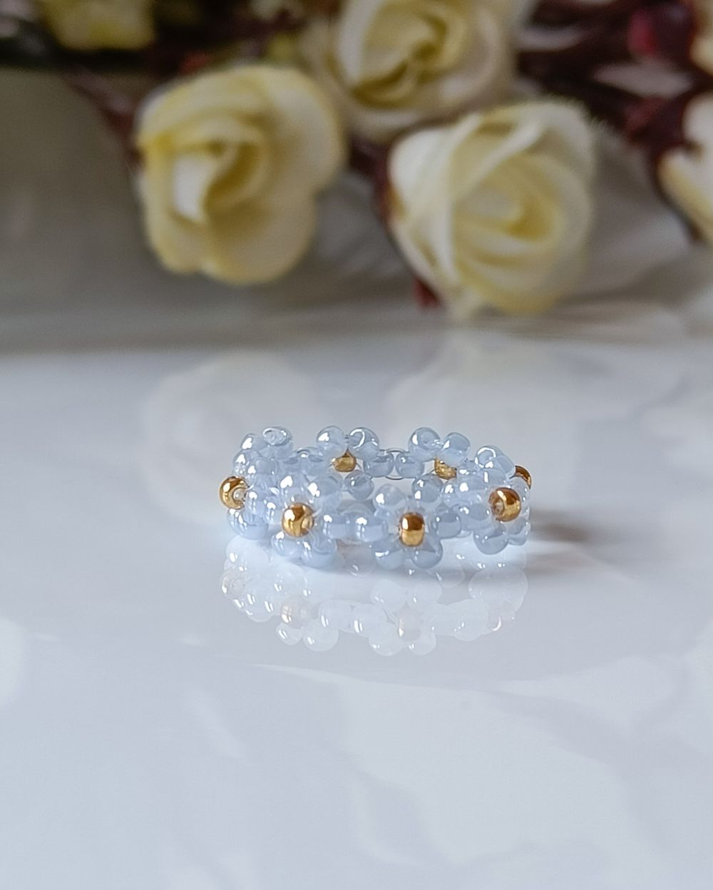 Pastel Flower Ring
