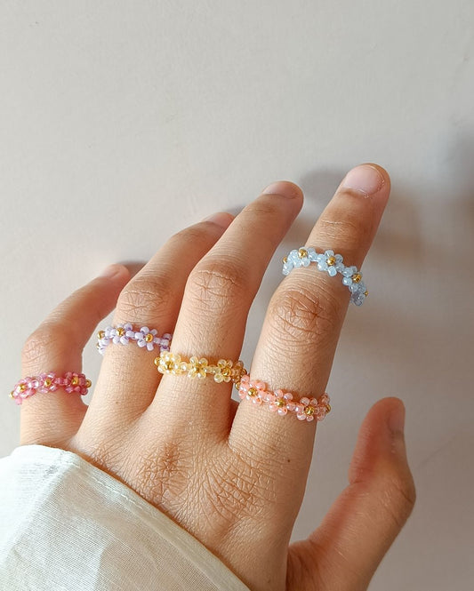Pastel Flower Ring