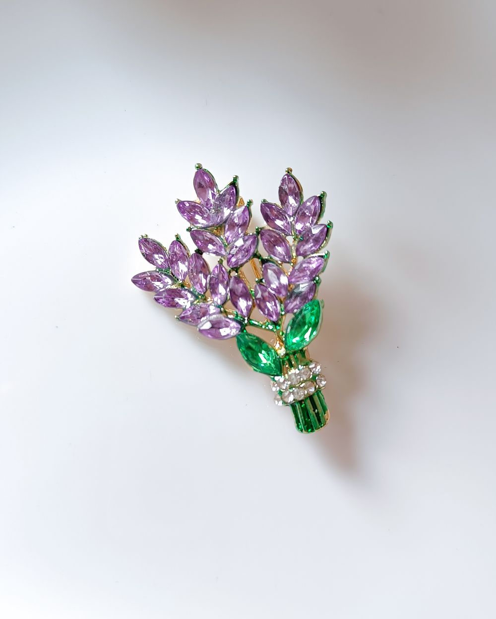 Lavender Brooch Pin