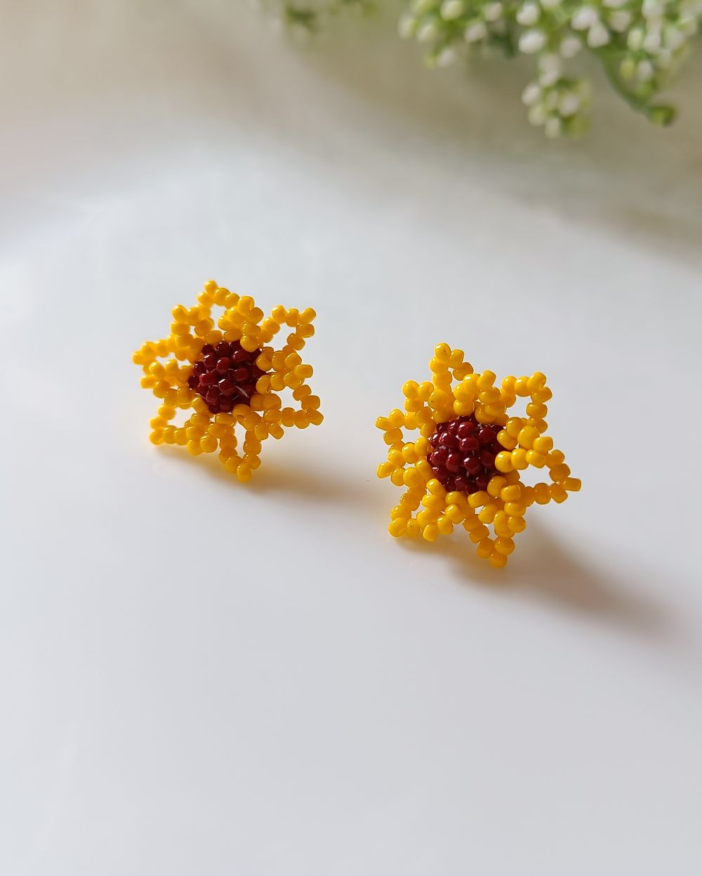 Sunflower Stud Earrings