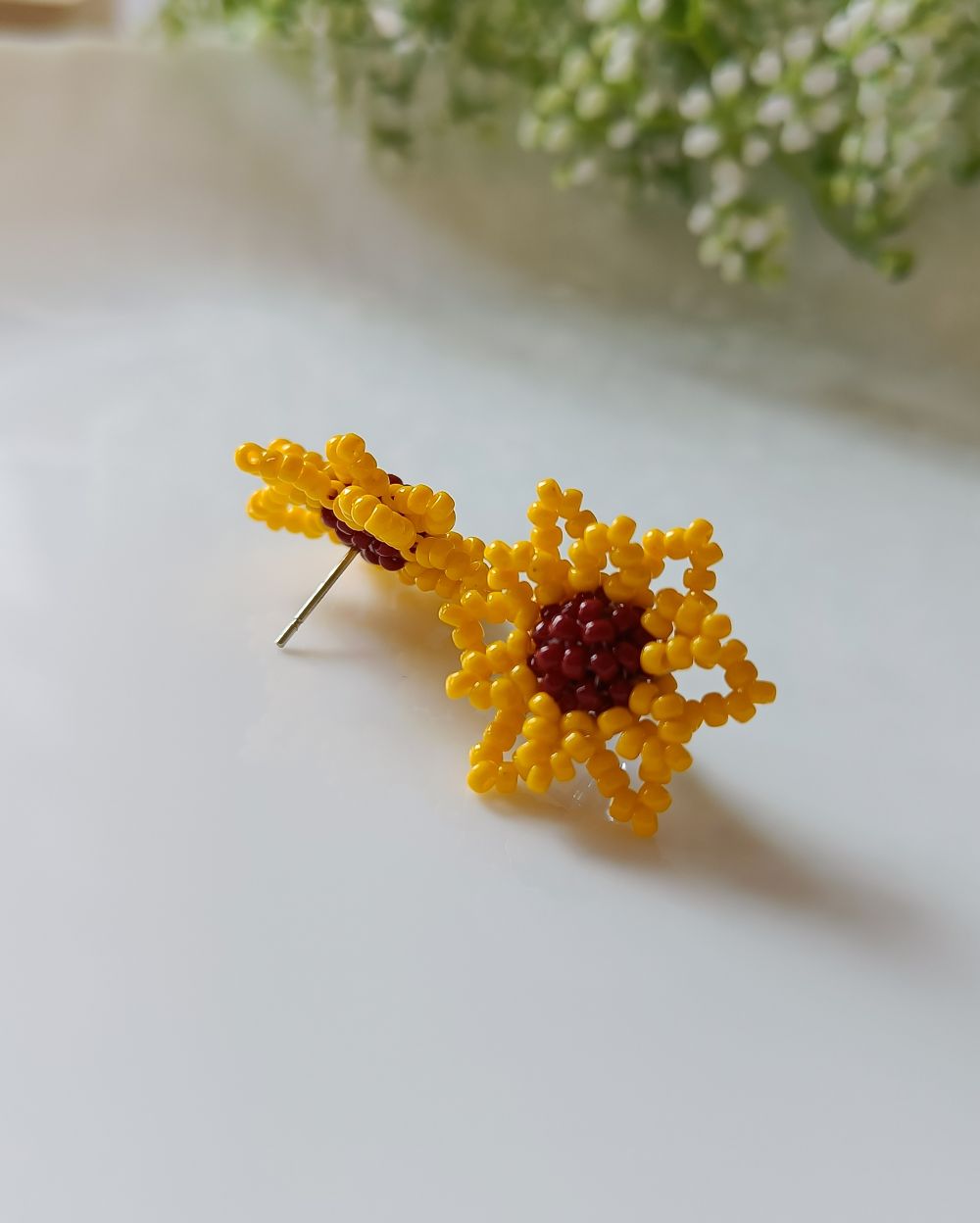 Sunflower Stud Earrings