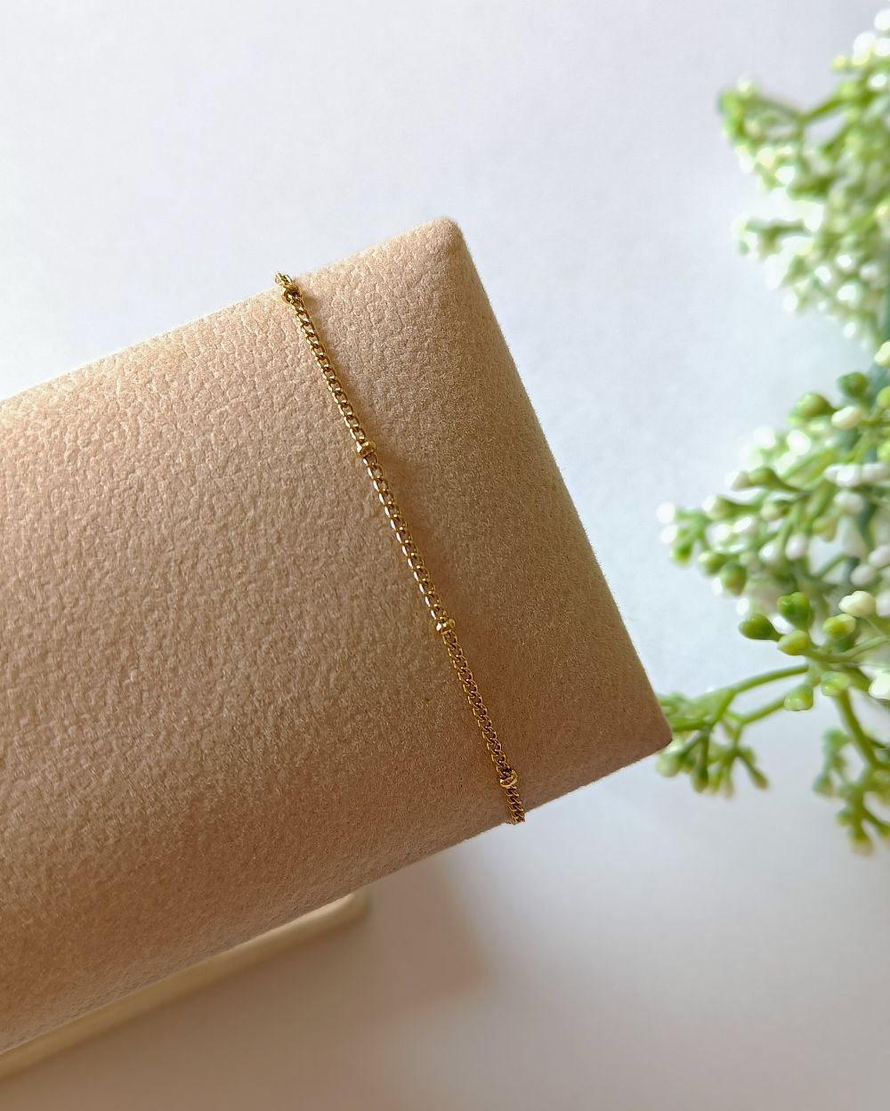 Ball Chain Bracelet - 18K PVD Plated Stainless Steel