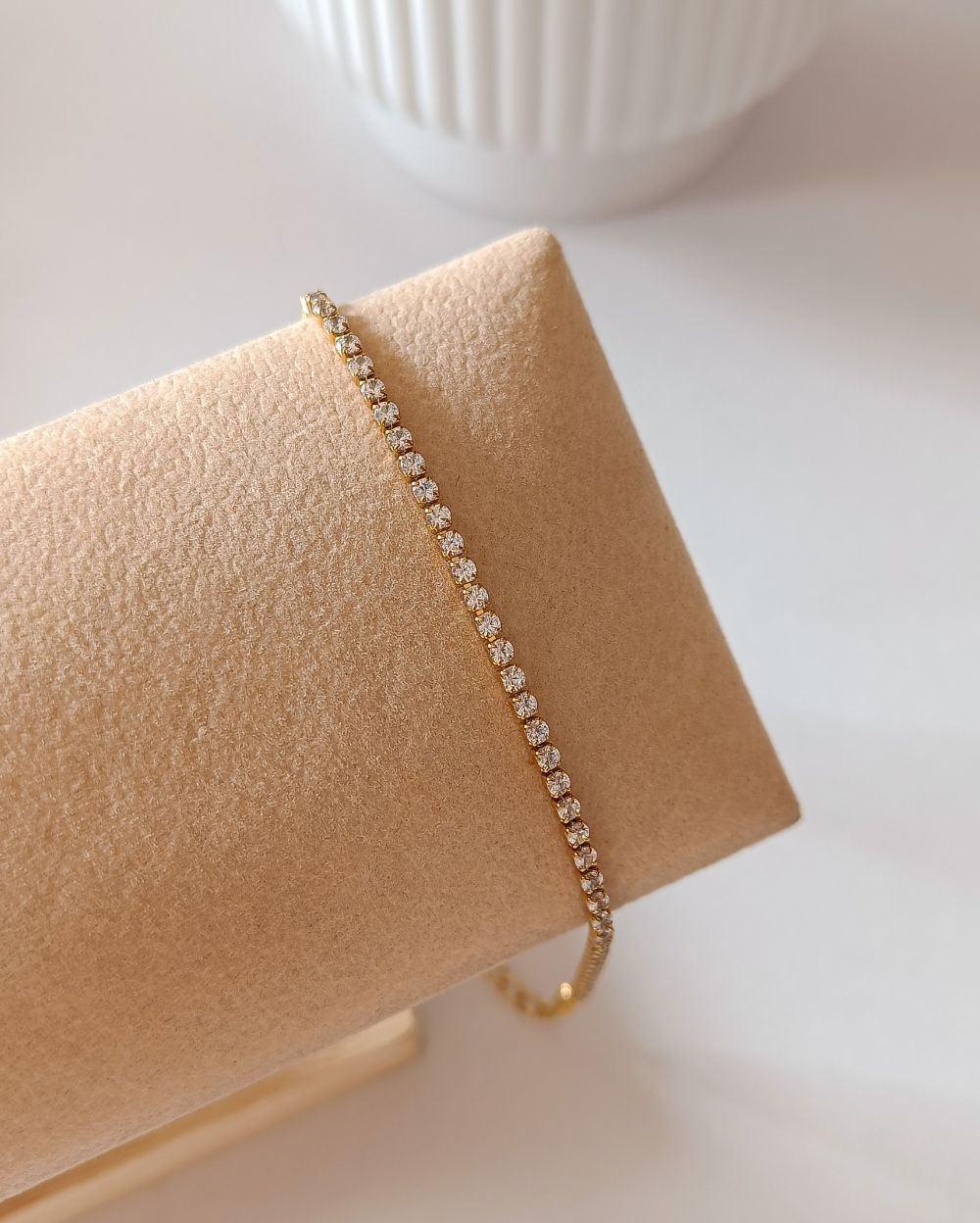 Tennis Bracelet - 18K PVD Plated Stainless Steel