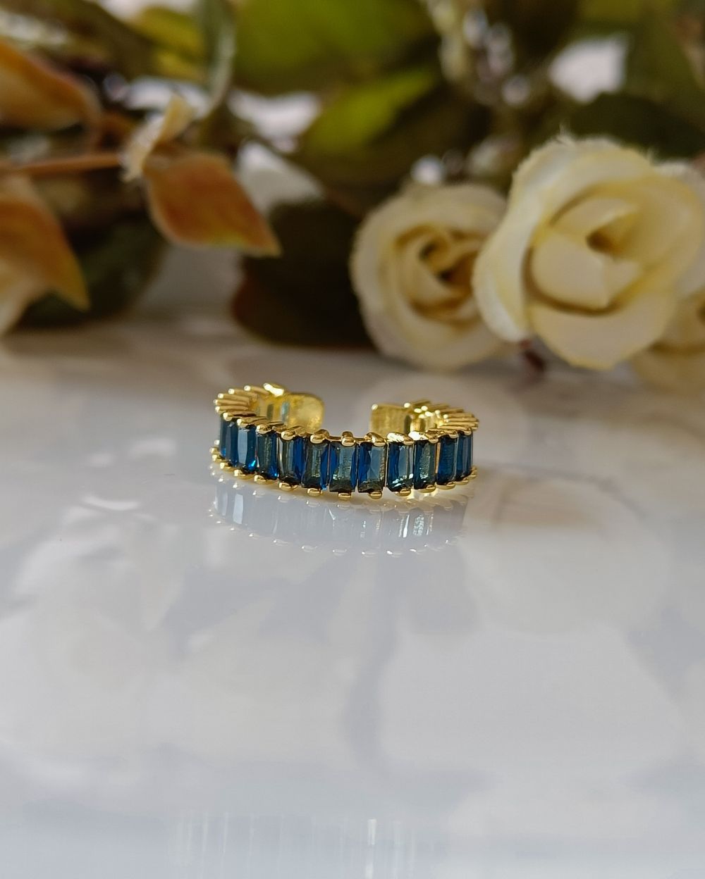 Color Band Ring - PVD Coated Copper