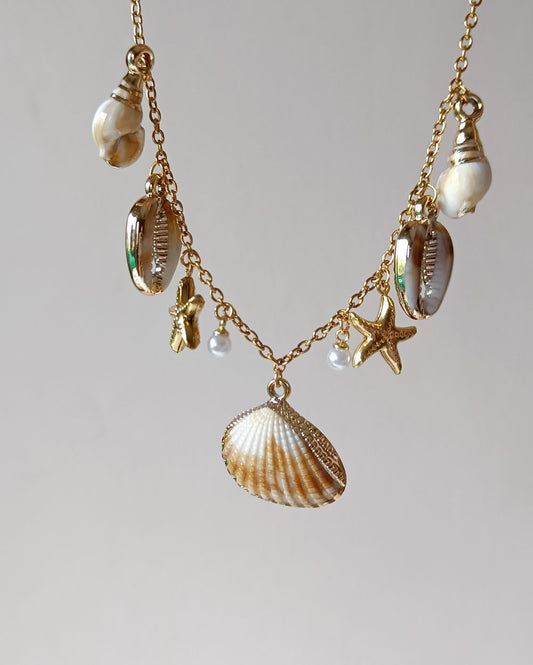 Coastal Treasure Charm Necklace