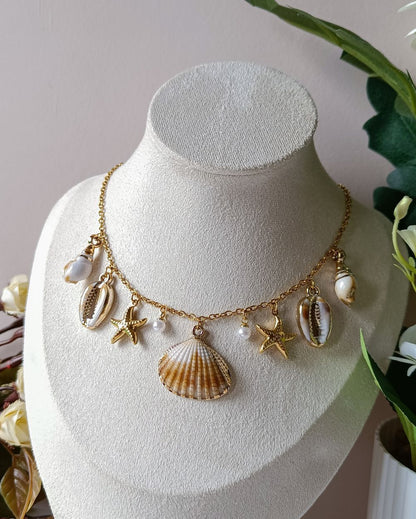 Coastal Treasure Charm Necklace
