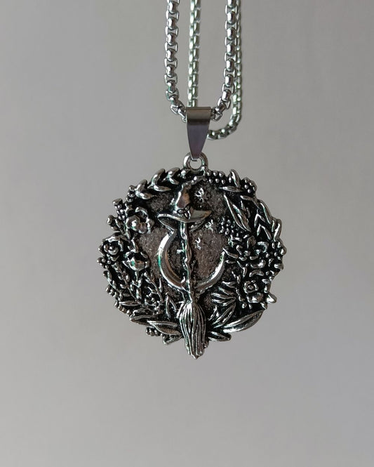Whimsigoth Medallion Necklace