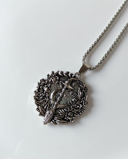 Whimsigoth Medallion Necklace
