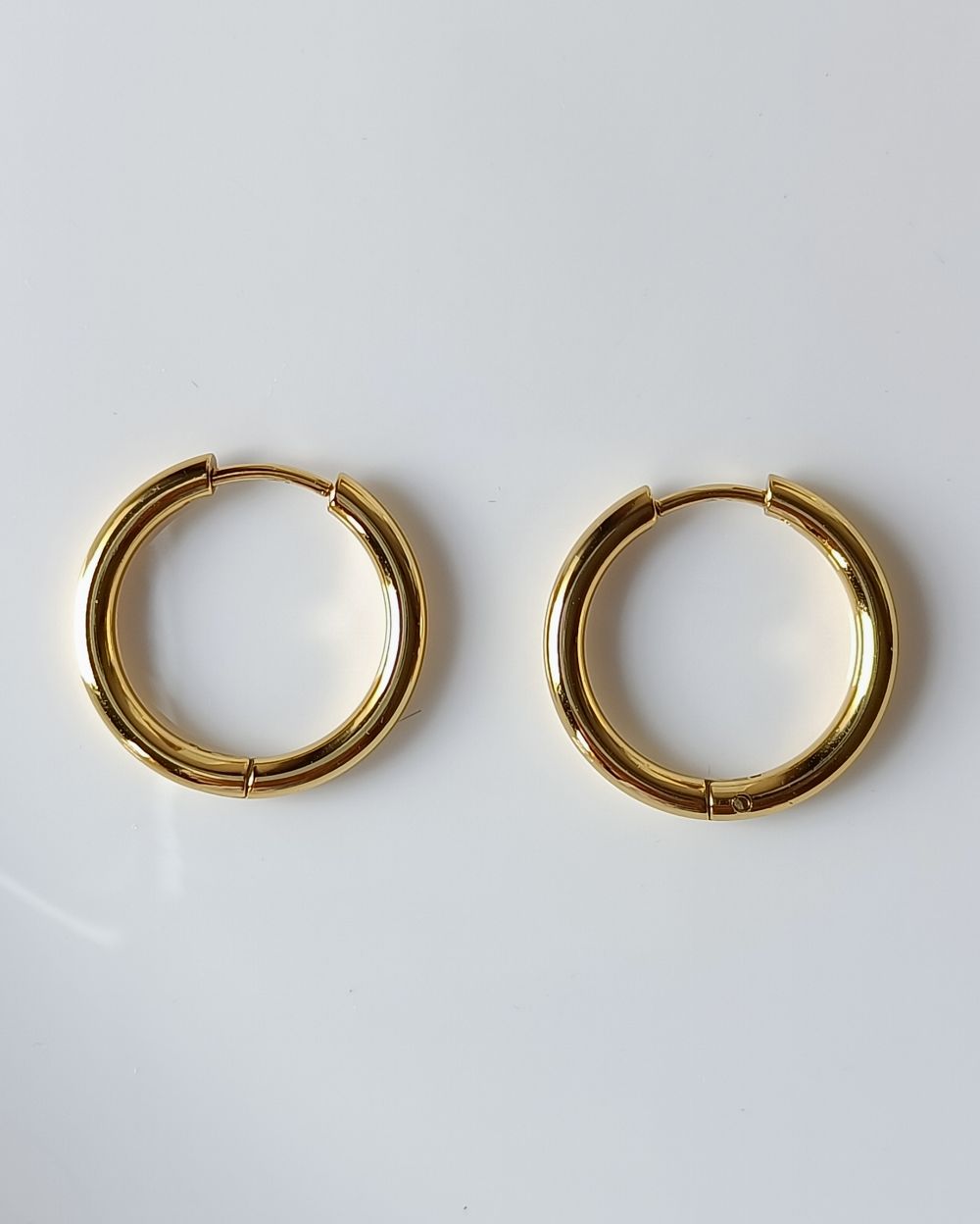 Classis Huggie Hoops - 18K PVD Plated Stainless Steel