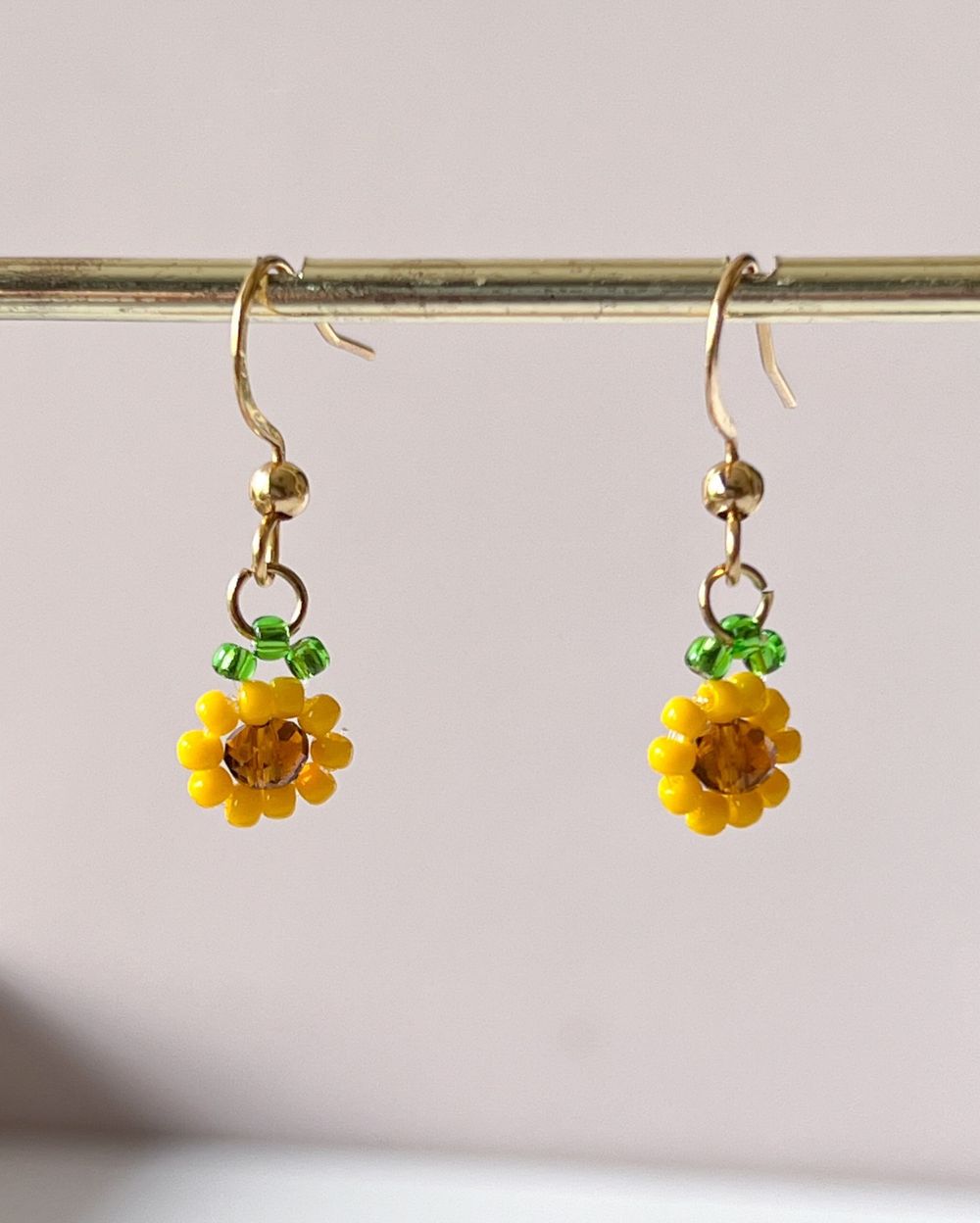 Sunflower Danglers