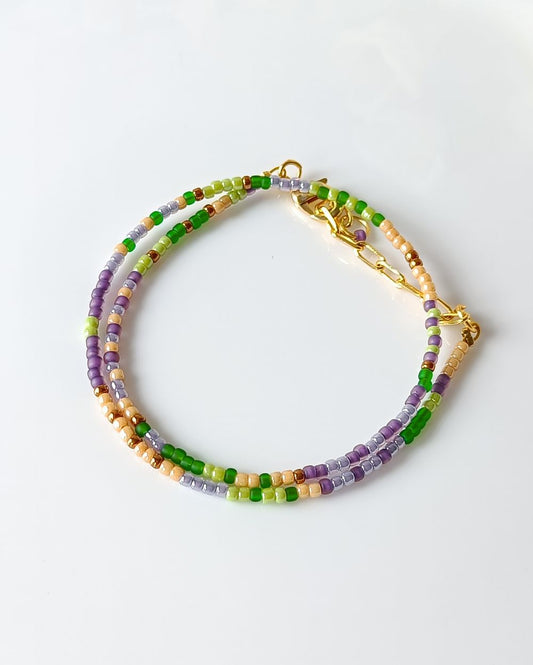Dainty Bracelet/Necklace - Lavender