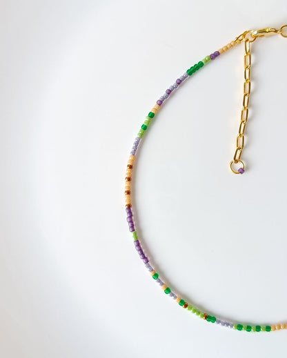 Dainty Bracelet/Necklace - Lavender