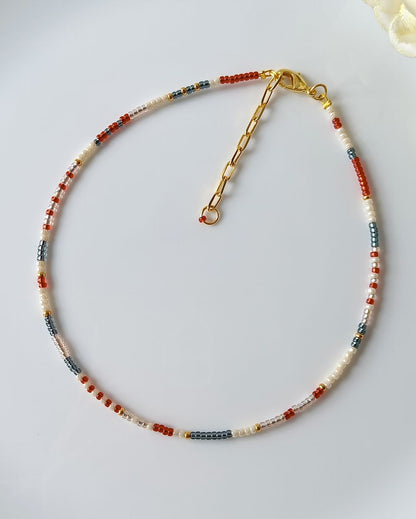 Dainty Bracelet/Necklace - Ruby
