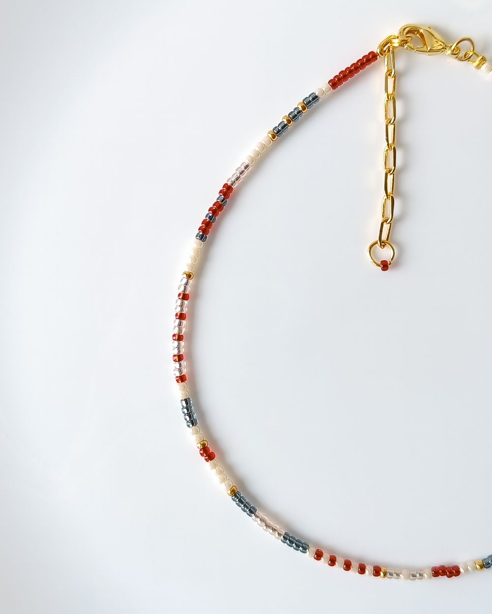 Dainty Bracelet/Necklace - Ruby