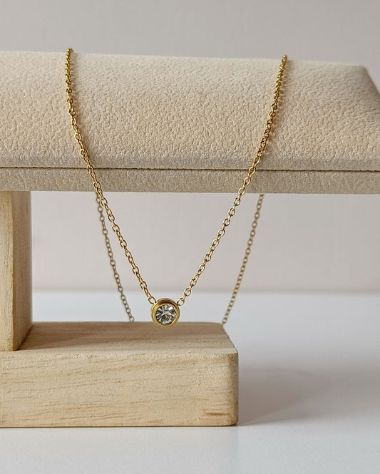Dainty Zircon Necklace