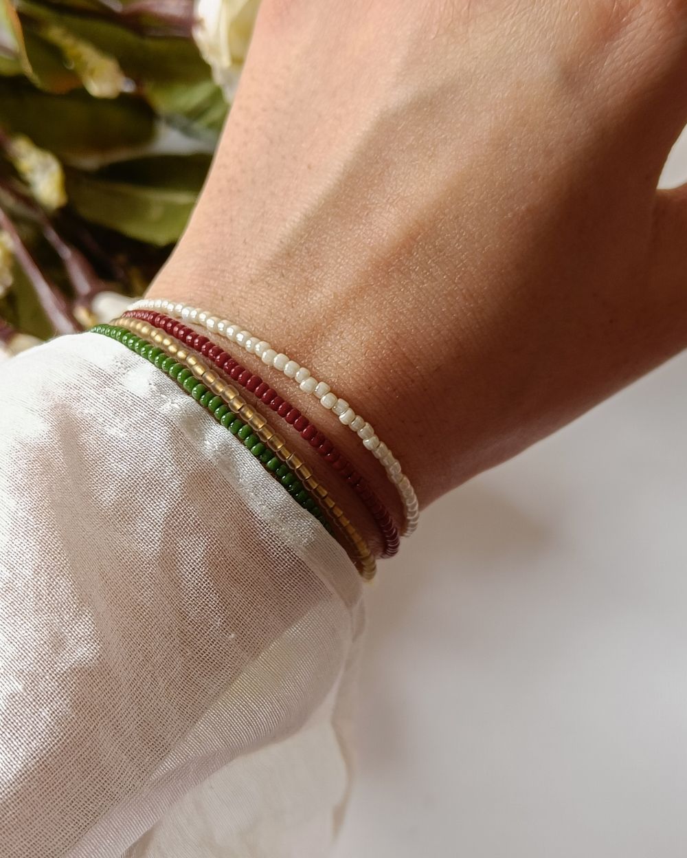 Autumn inspired Combo of 4 Bracelets