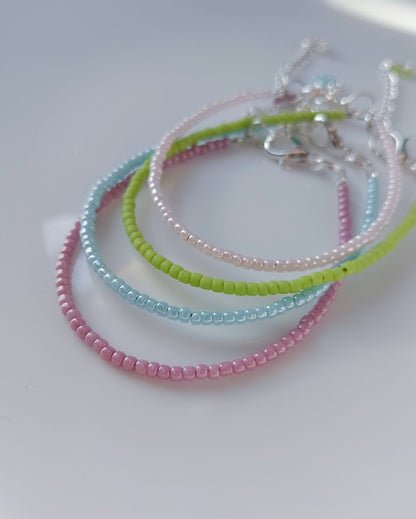 Spring inspired Combo of 4 Bracelets