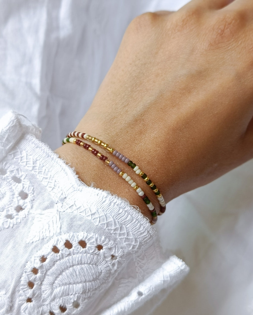 Dainty Bracelet/Necklace - Warm Boho